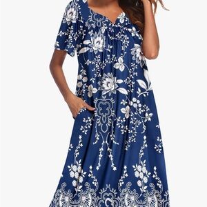 EKOUAER Women’s House Dress with Pockets (Amazon)
